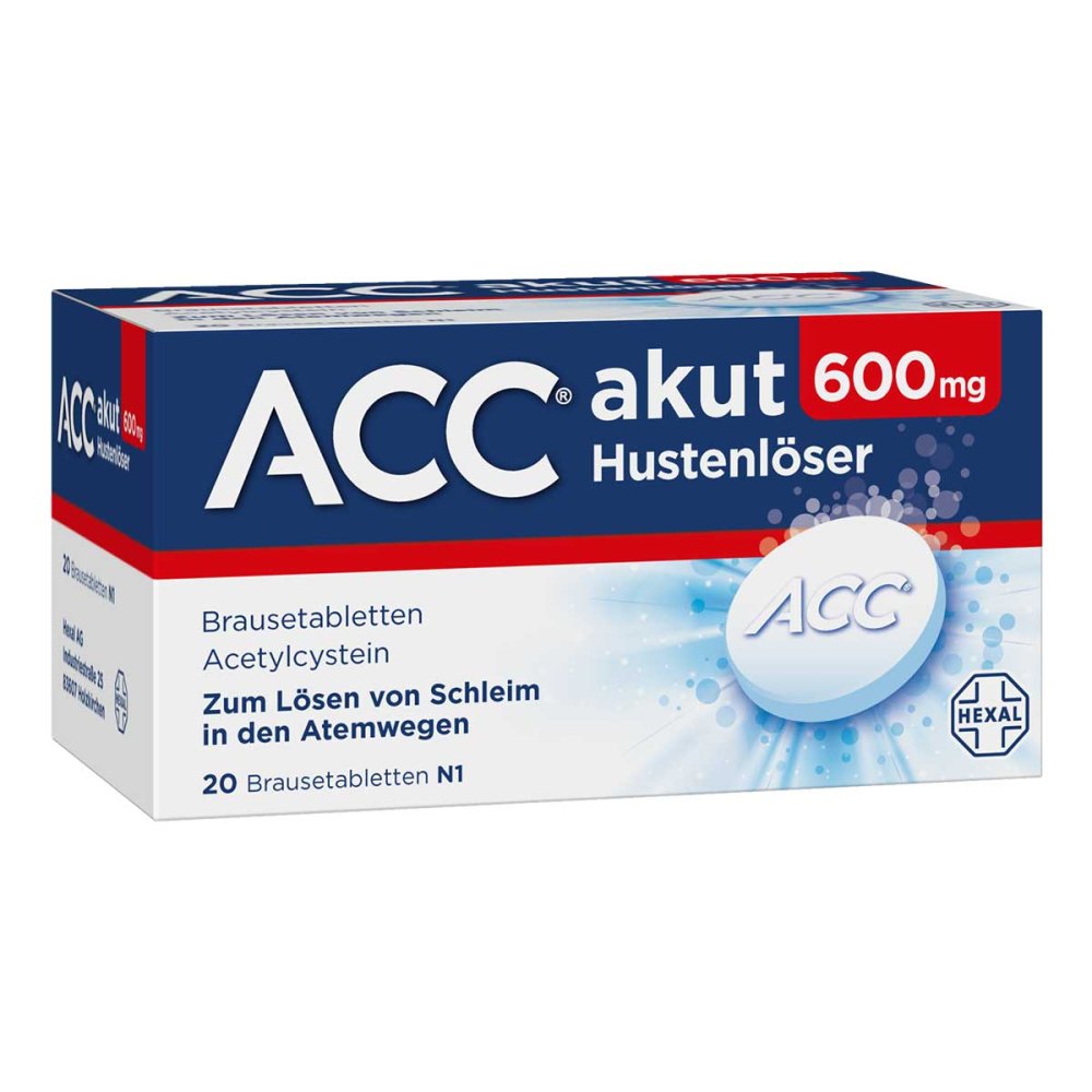 Acc Akut 600 Brausetabletten (20 stk)