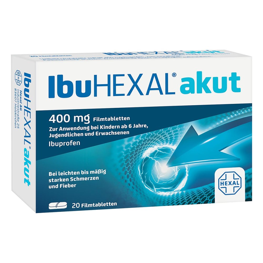 Ibuhexal Akut 400 Filmtabletten (20 stk)