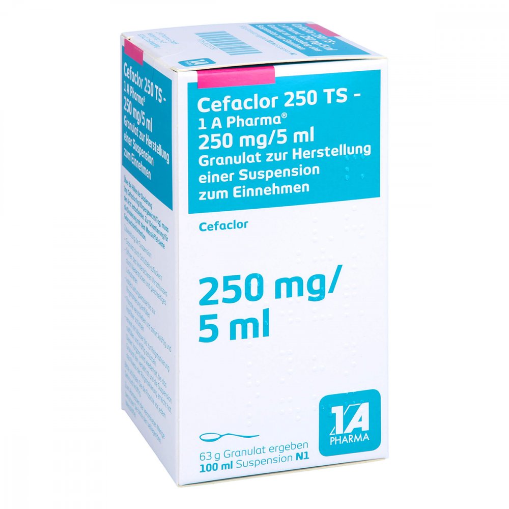 Cefaclor 250 Ts-1a Pharma Gran.Z.Susp.-Herstell. (100 ml)