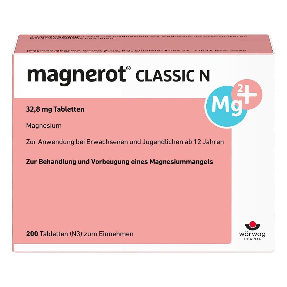 Magnerot Classic N Tabletten (200 stk)