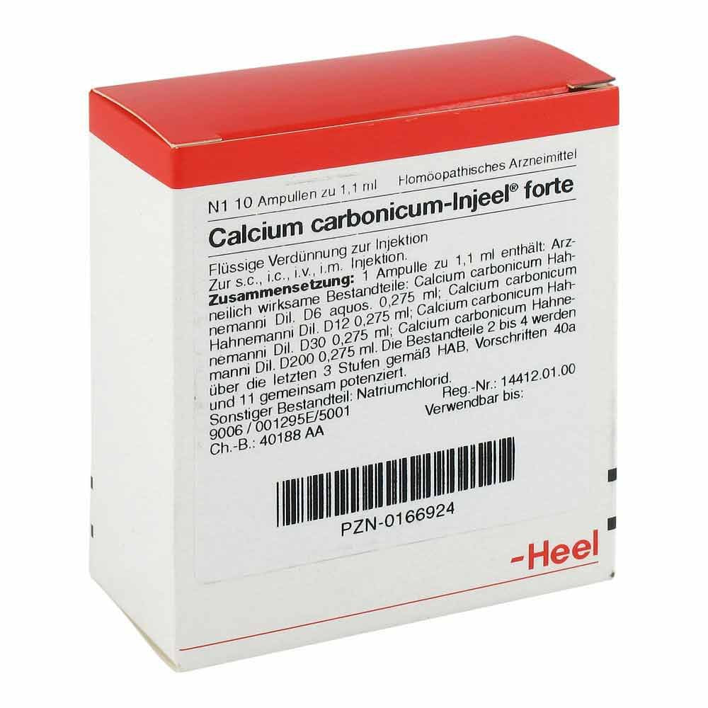 Calcium Carbonicum Injeel Forte Ampullen (10 stk)