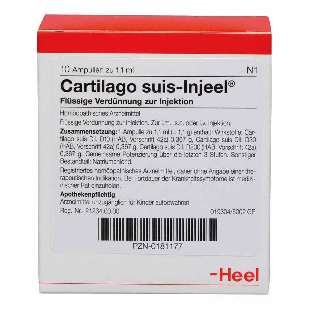Cartilago Suis Injeel Ampullen (10 stk)