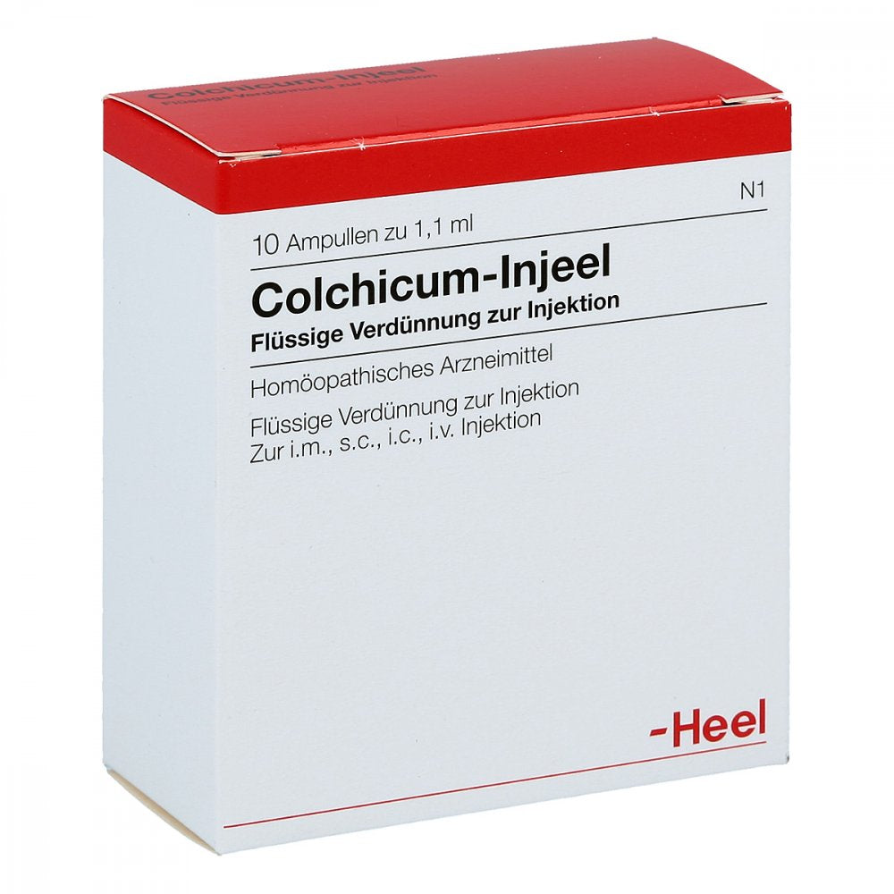 Das Produktfoto zeigt Colchicum Injeel Ampullen (10 stk) PZN 00226589