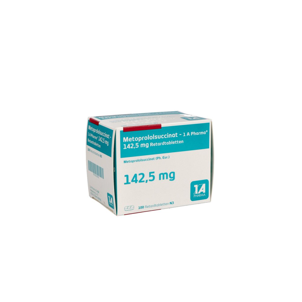 Metoprololsuccinat-1a Phar.142,5 Retardtabletten (100 stk)