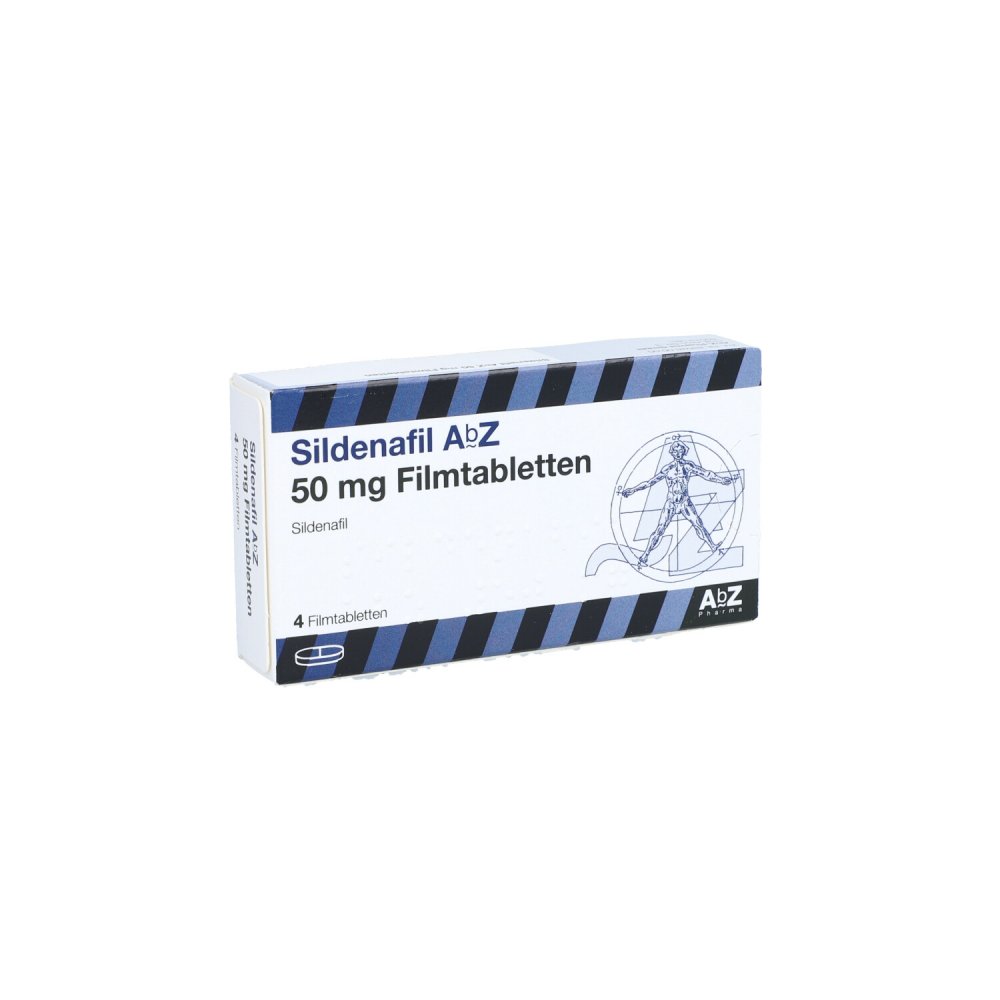 Sildenafil Abz 50 Mg Filmtabletten (4 stk)