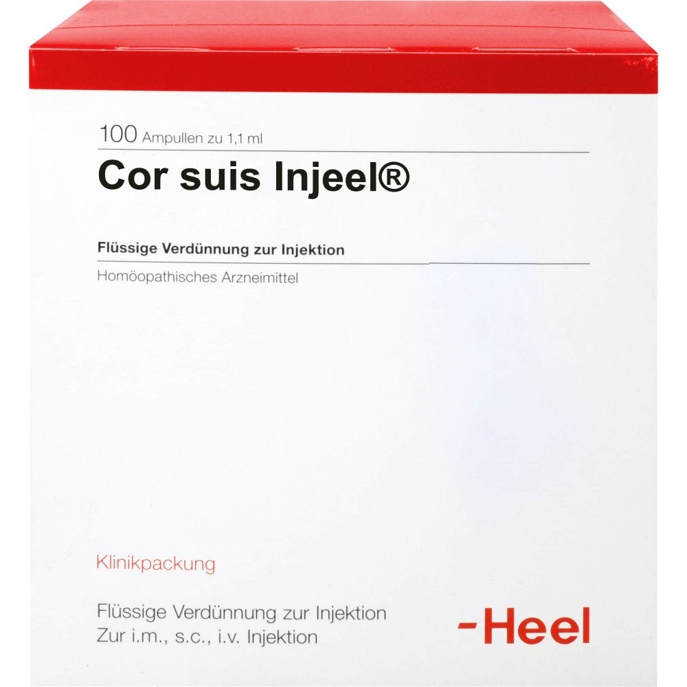 Das Produktfoto zeigt Cor Suis Injeel Ampullen (100 stk) PZN 00242269