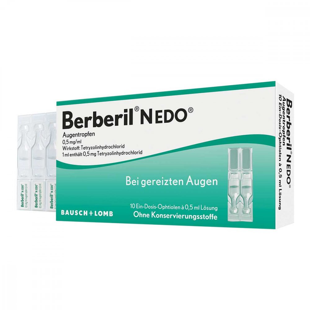 Berberil N Edo Augentropfen (10X0.5 ml)