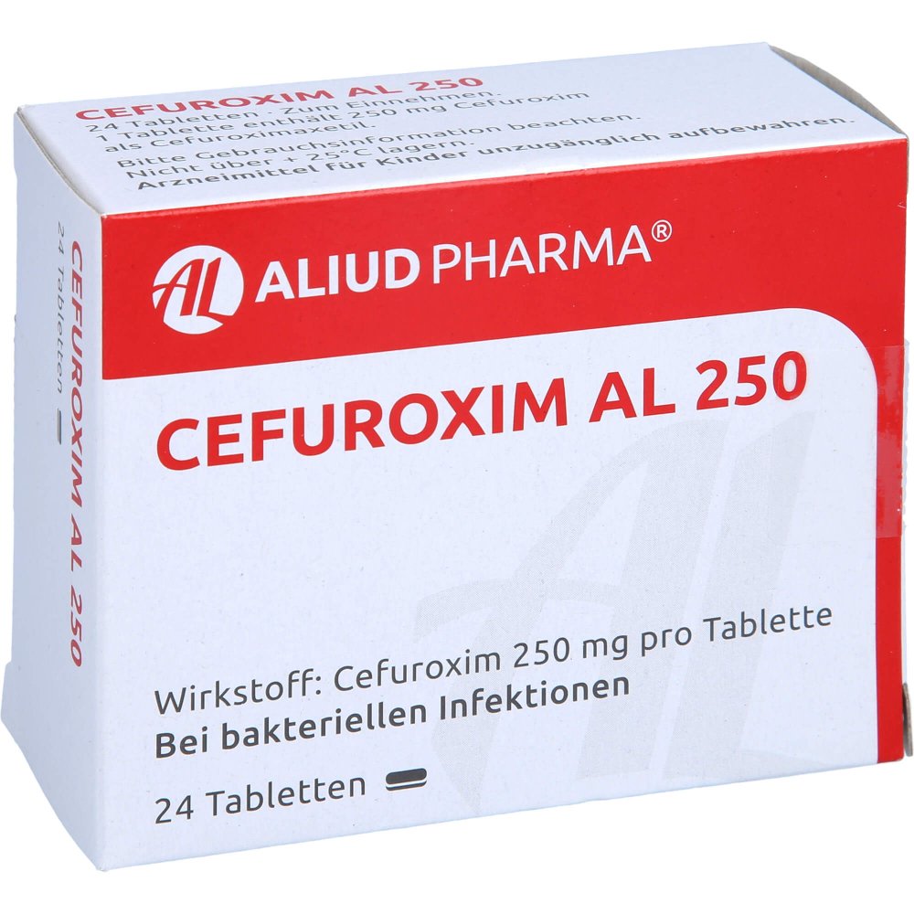Cefuroxim Al 250 Tabletten (24 stk)