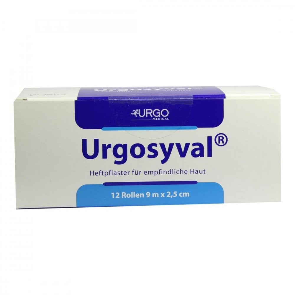 Das Produktfoto zeigt Urgosyval 2,5 Cmx9 M O.Schutzring (12 stk) PZN 00299795