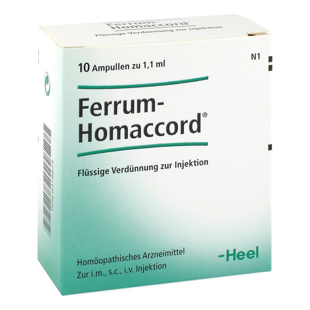Ferrum Homaccord Ampullen (10 stk)