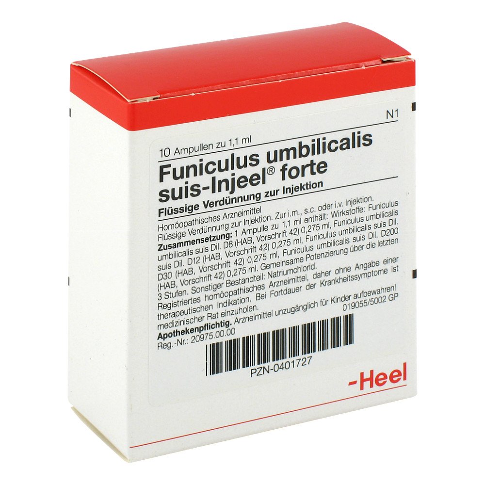 Funiculus Umbilicalis Suis Injeel Forte Ampullen (10 stk)