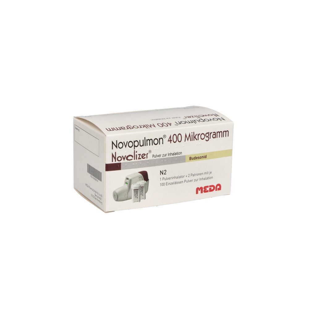 Novopulmon 400 Μg Novolizer Inhal.+Patr.2x100 Ed (2X100 stk)