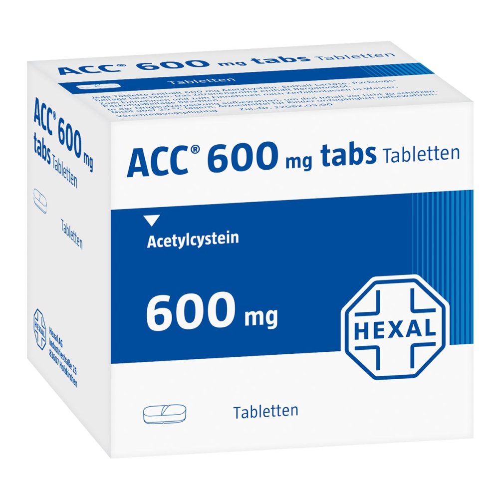Acc 600 Tabs Tabletten (20 stk)