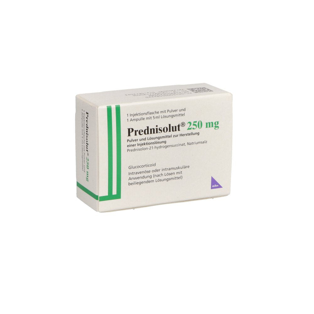 Prednisolut 250 Mg Plv.U.Lsm.Z.H.E.Injektionslsg. (1 stk)