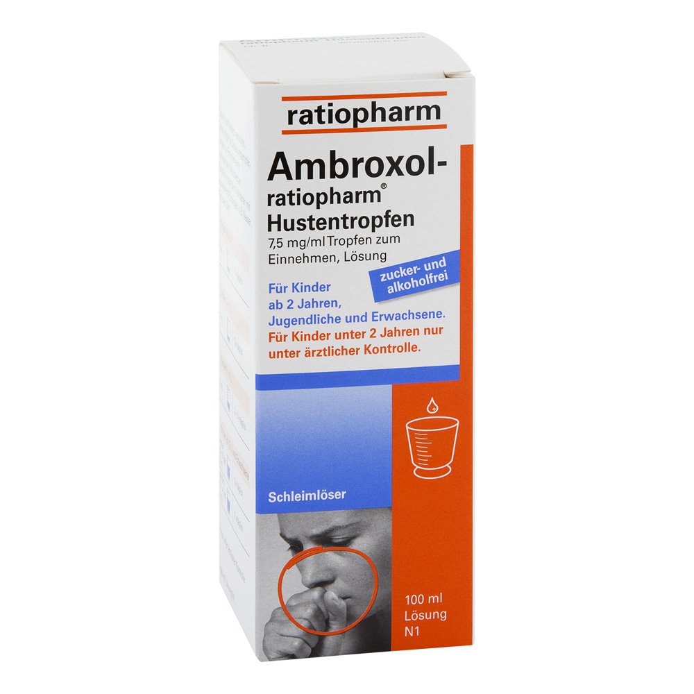 Ambroxol-Ratiopharm Hustentropfen (100 ml)