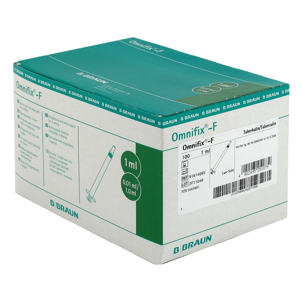 Omnifix F Solo Spr.1 Ml (100X1 ml)