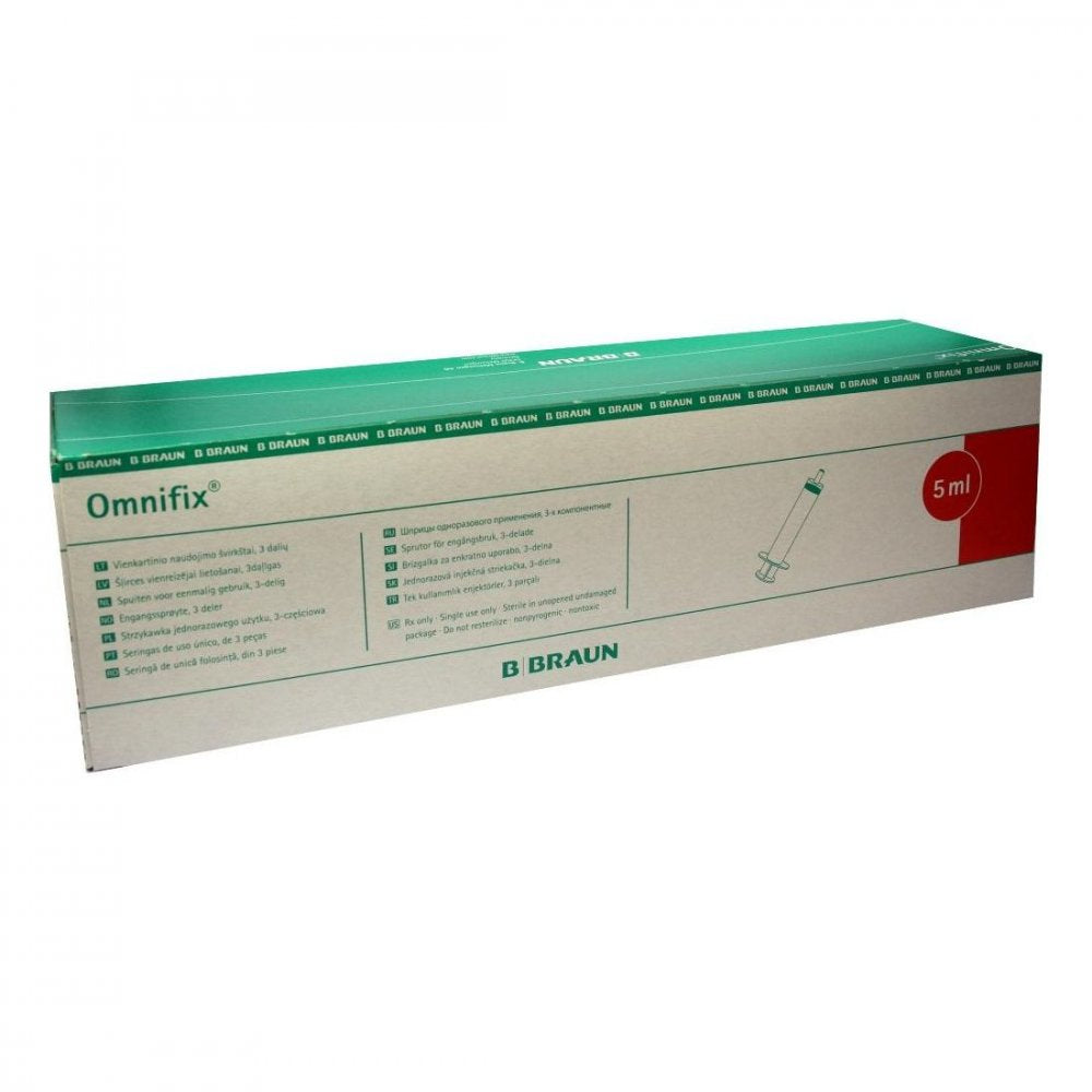 Omnifix Solo Spr.5 Ml Luer Lock Latexfrei (100X5 ml)