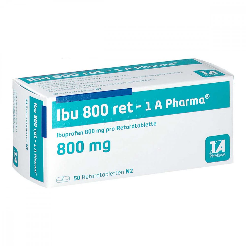 Ibu 800 Ret-1a Pharma Tabl. (50 stk)