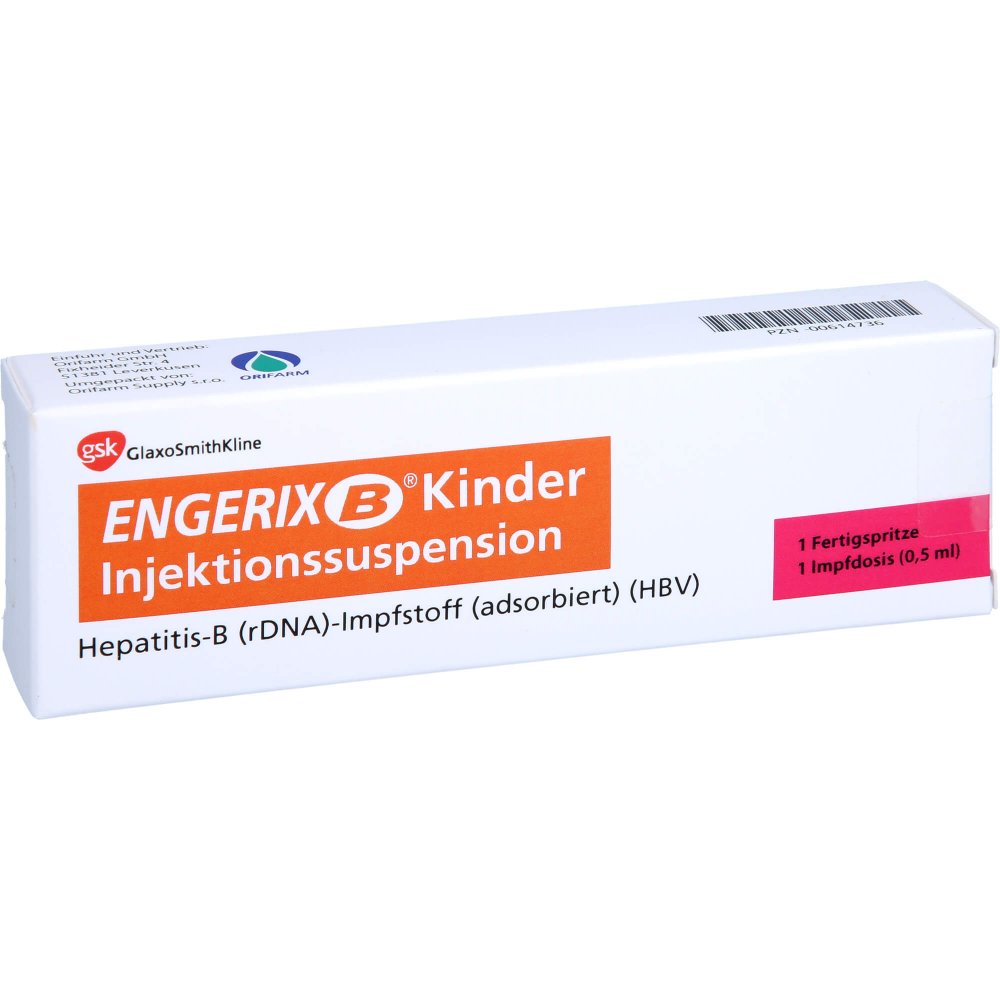 Engerix-B Kinder Inj.-Susp.I.E.Fertigspritze (1X0.5 ml)