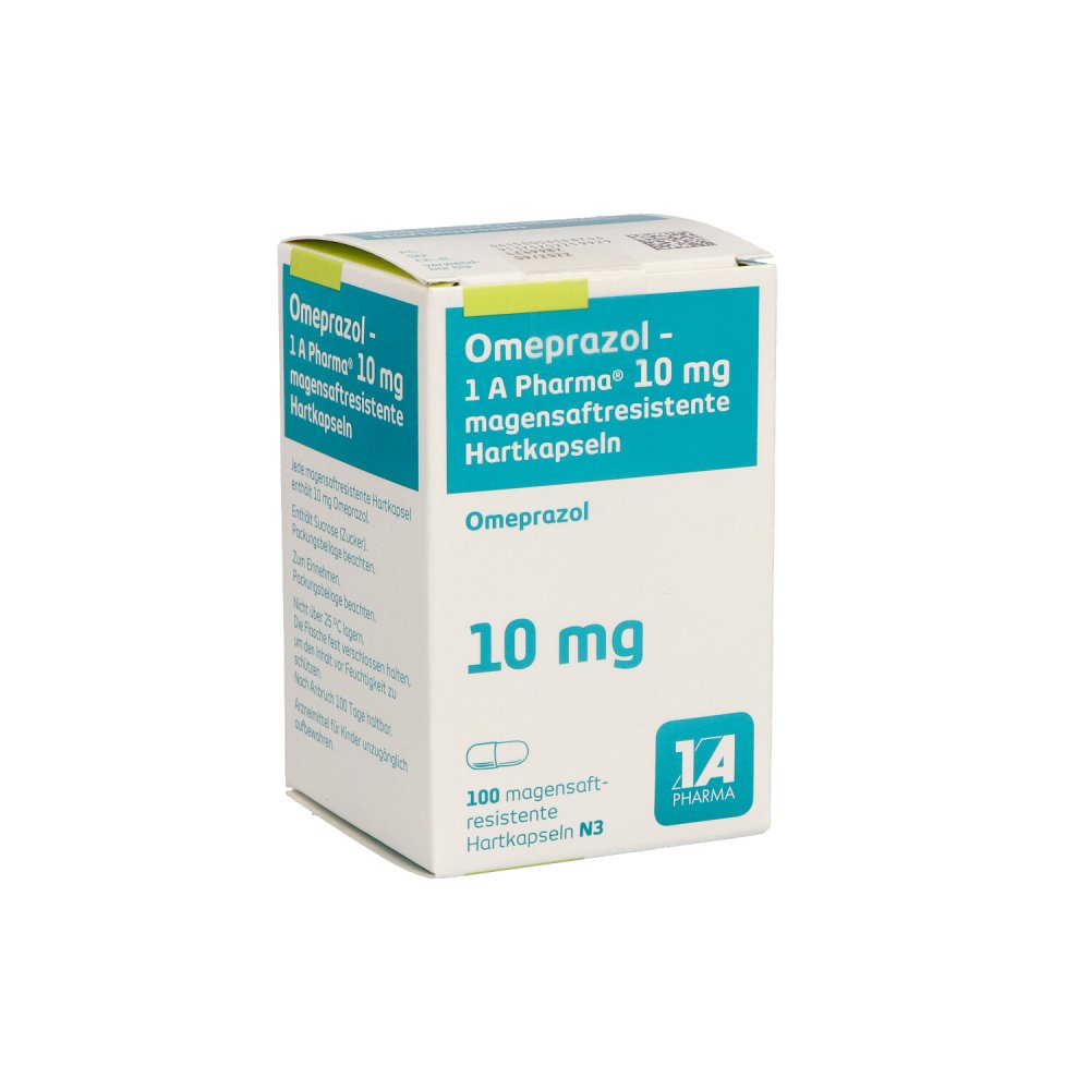 Omeprazol-1a Pharma 10 Mg Magensaftres.Hartkapseln (100 stk)