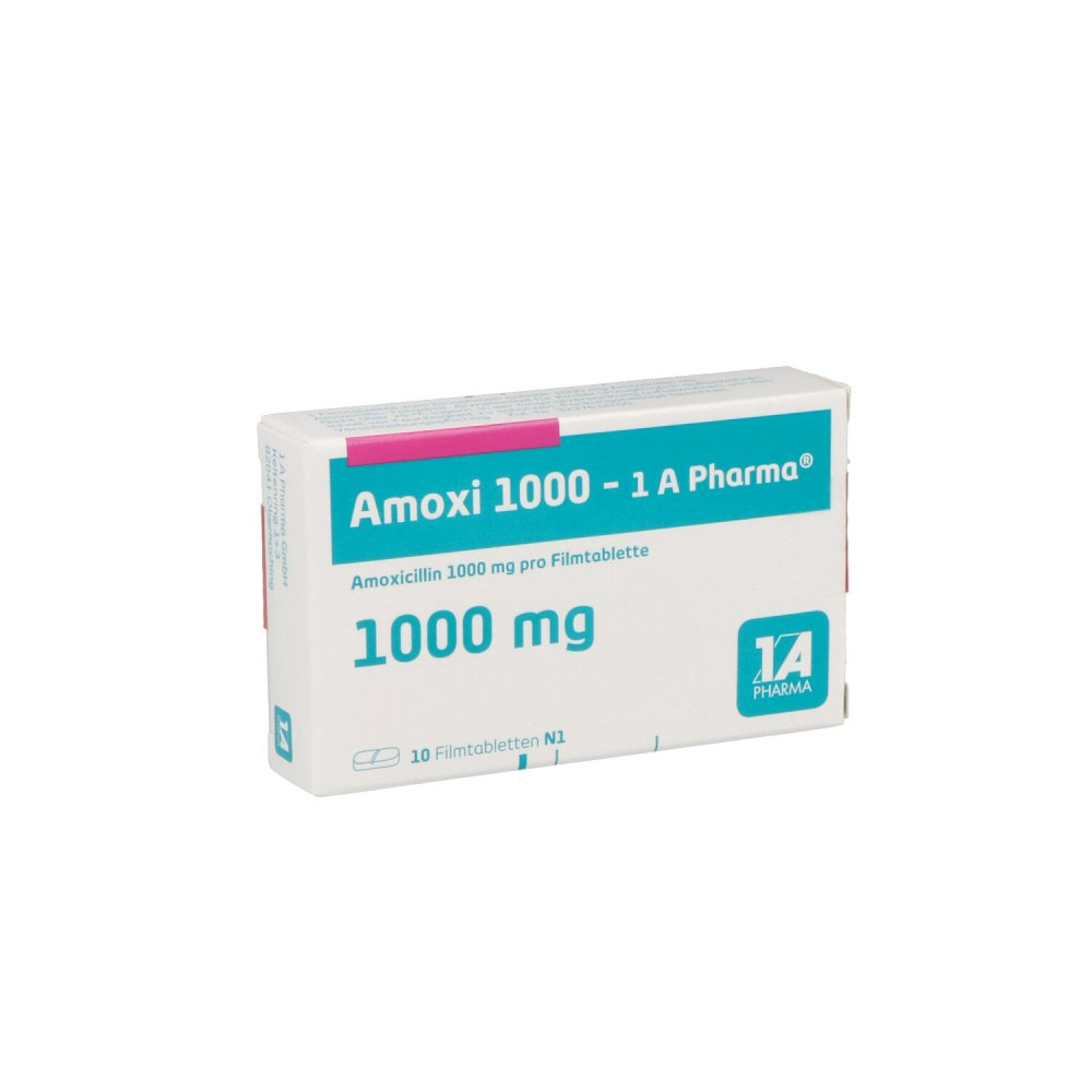 Amoxi 1000-1a Pharma Filmtabletten (10 stk)