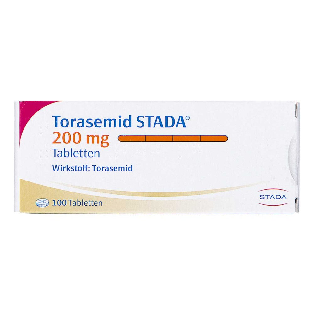 Torasemid Stada 200 Mg Tabletten (100 stk)