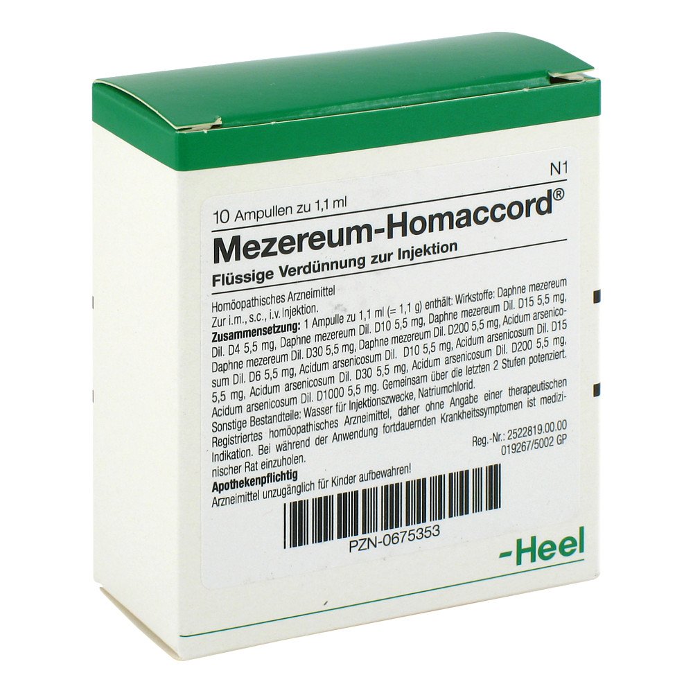 Mezereum Homaccord Ampullen (10 stk)