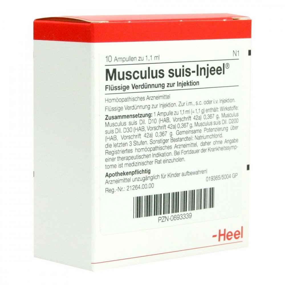 Musculus Suis Injeel Ampullen (10 stk)