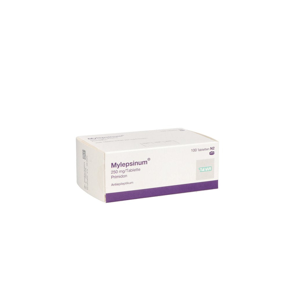 Das Produktfoto zeigt Mylepsinum Tabletten (100 stk) PZN 00695841