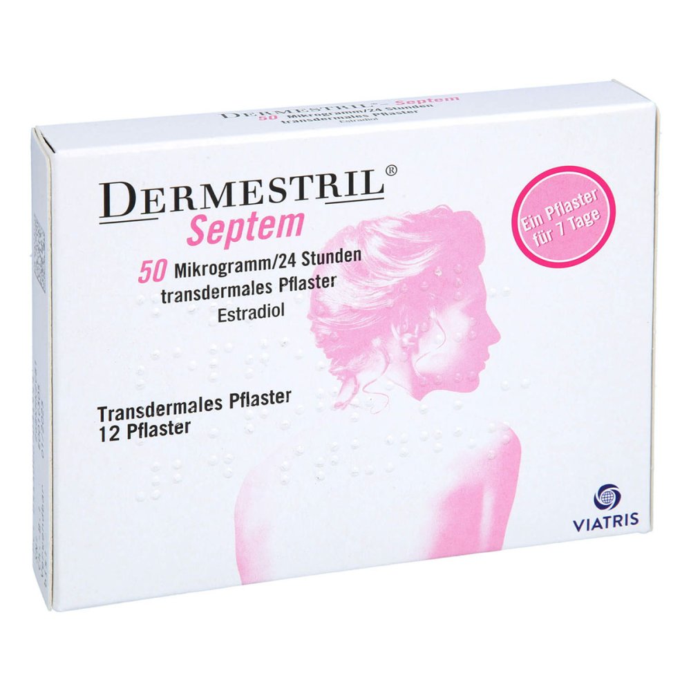 Dermestril Septem 50μg/24std.-Pfl. (12 stk)