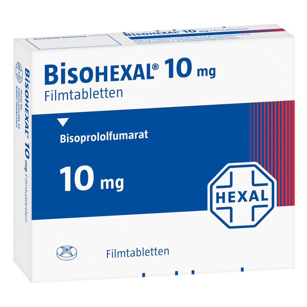 Bisohexal 10 Mg Filmtabletten (100 stk)