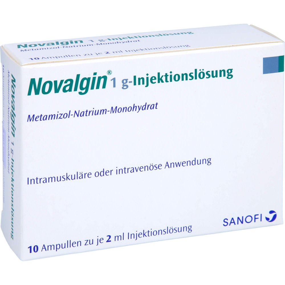 Novalgin 1 G-Injektionslösung Ampullen (10X2 ml)