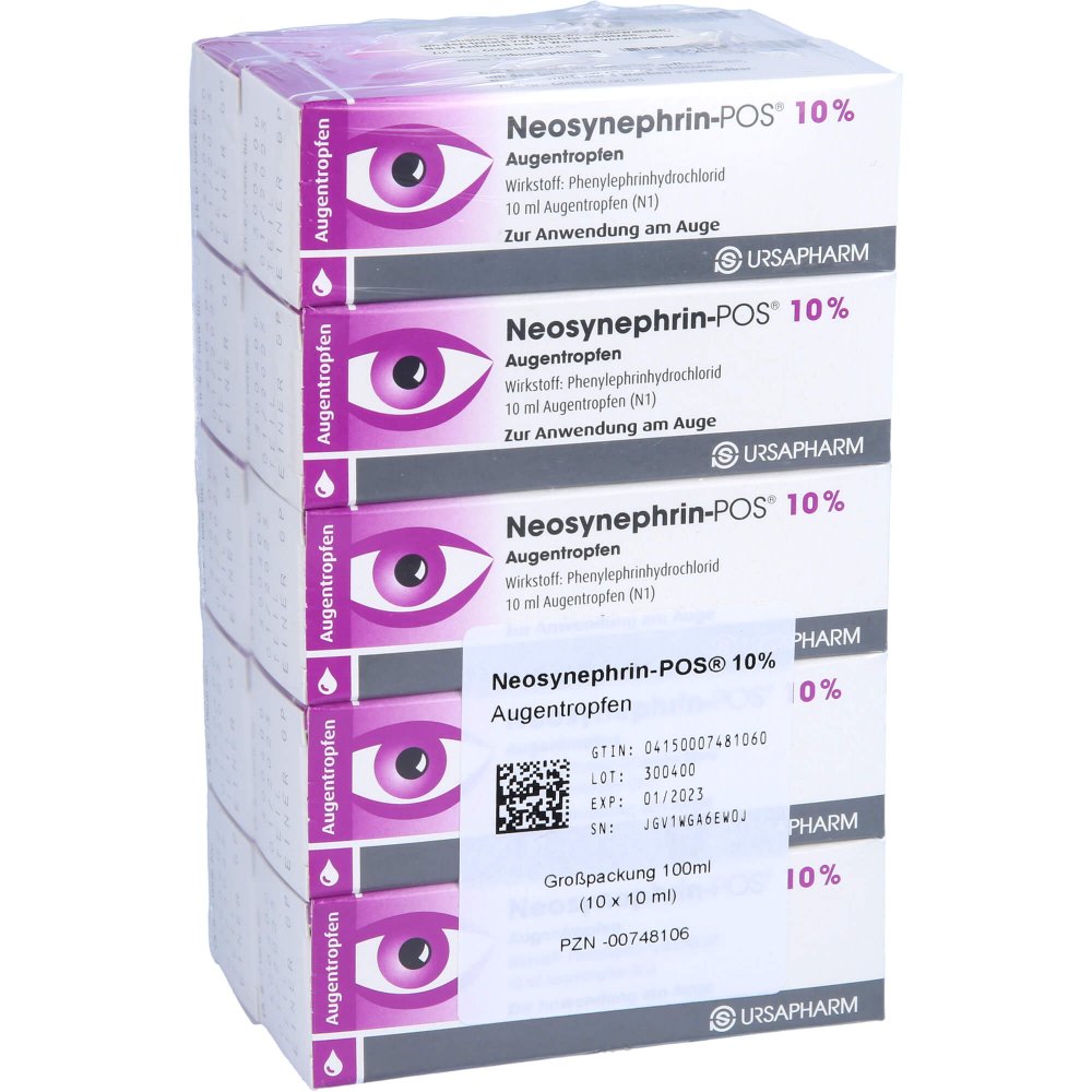 Neosynephrin Pos 10% Augentropfen (10X10 ml)
