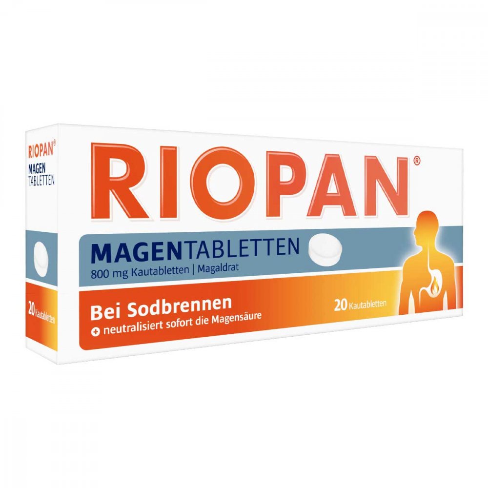 Riopan Magen Tabletten Kautabletten (20 stk)