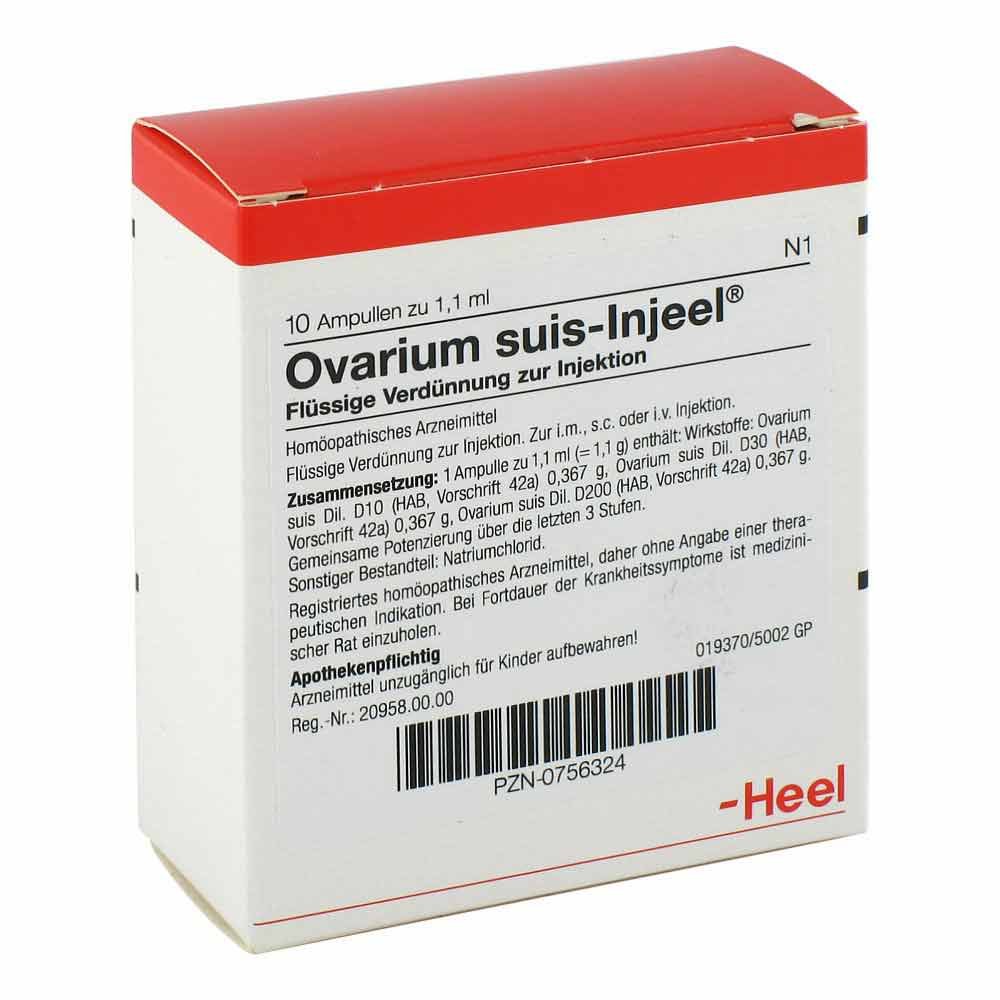 Ovarium Suis Injeel Ampullen (10 stk)