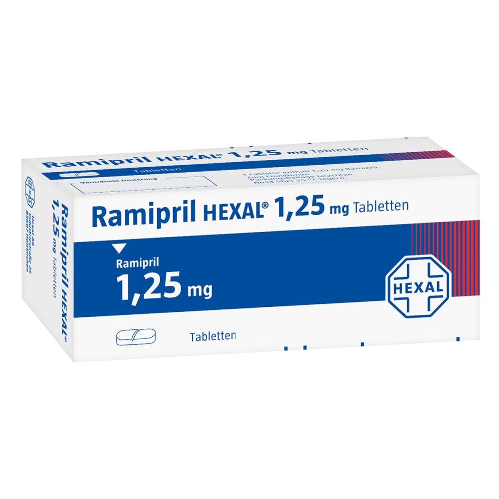 Ramipril Hexal 1,25 Mg Tabletten (100 stk)
