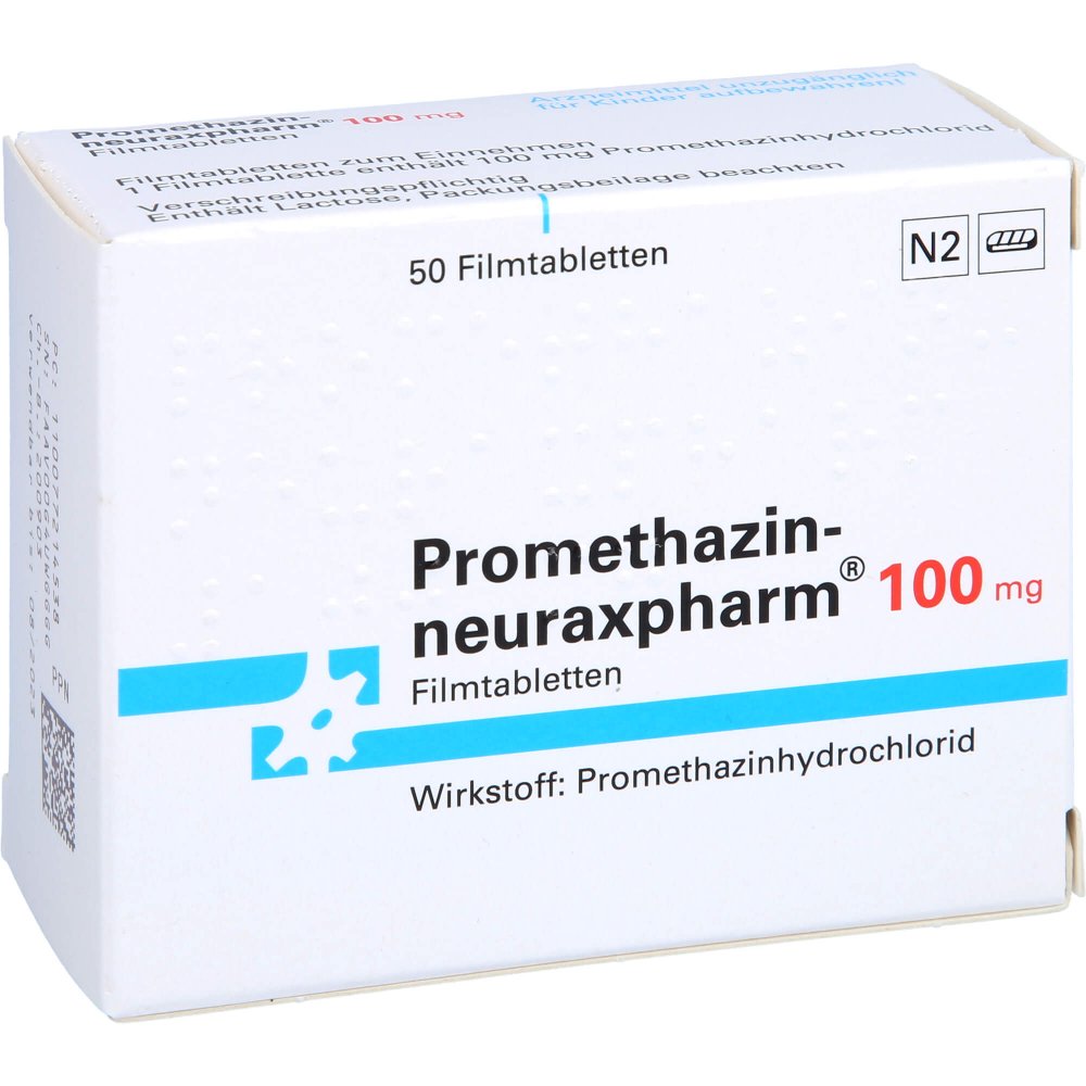 Promethazin-Neuraxpharm 100 Mg Filmtabletten (50 stk)
