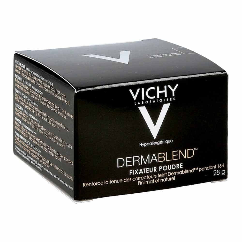 Das Produktfoto zeigt Vichy Dermablend Fixier Puder (28 g) PZN 00788270