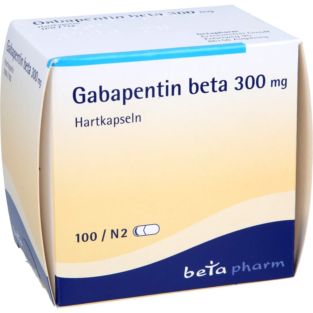 Gabapentin Beta 300 Mg Hartkapseln (100 stk)