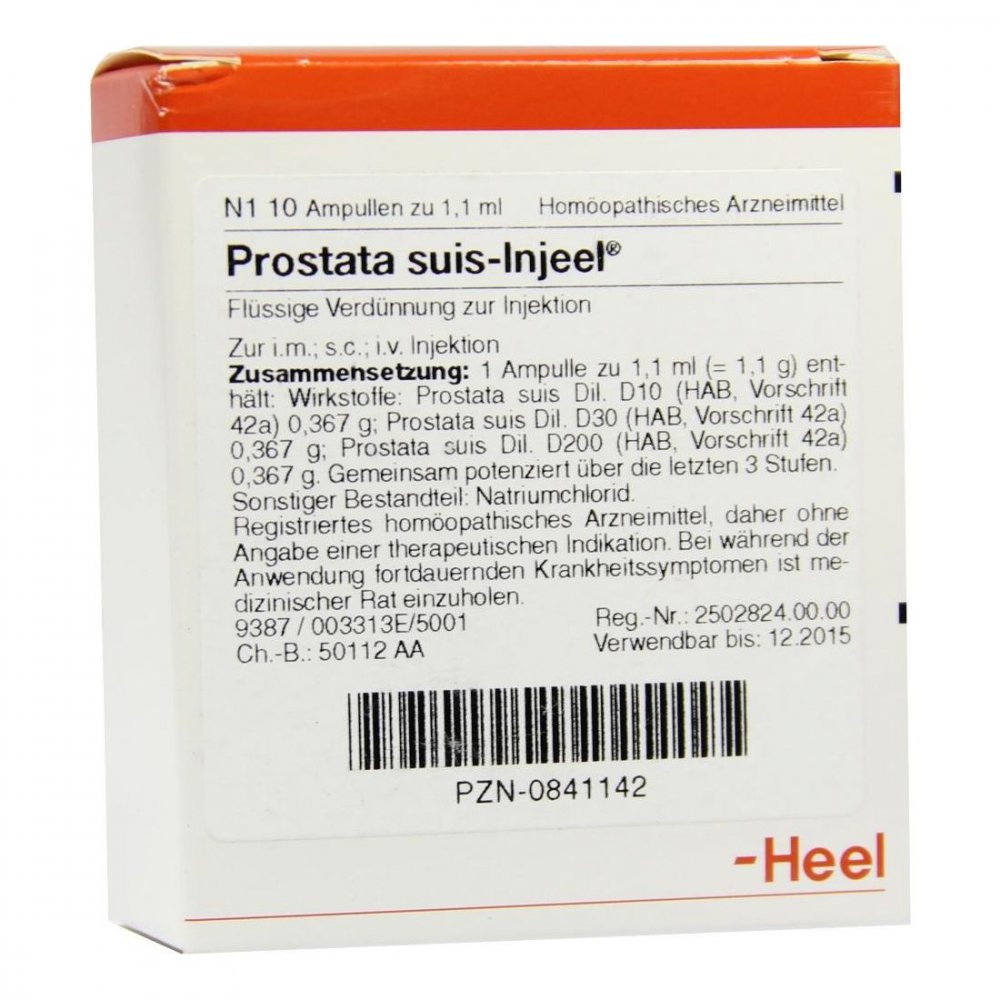 Prostata Suis Injeel Ampullen (10 stk)