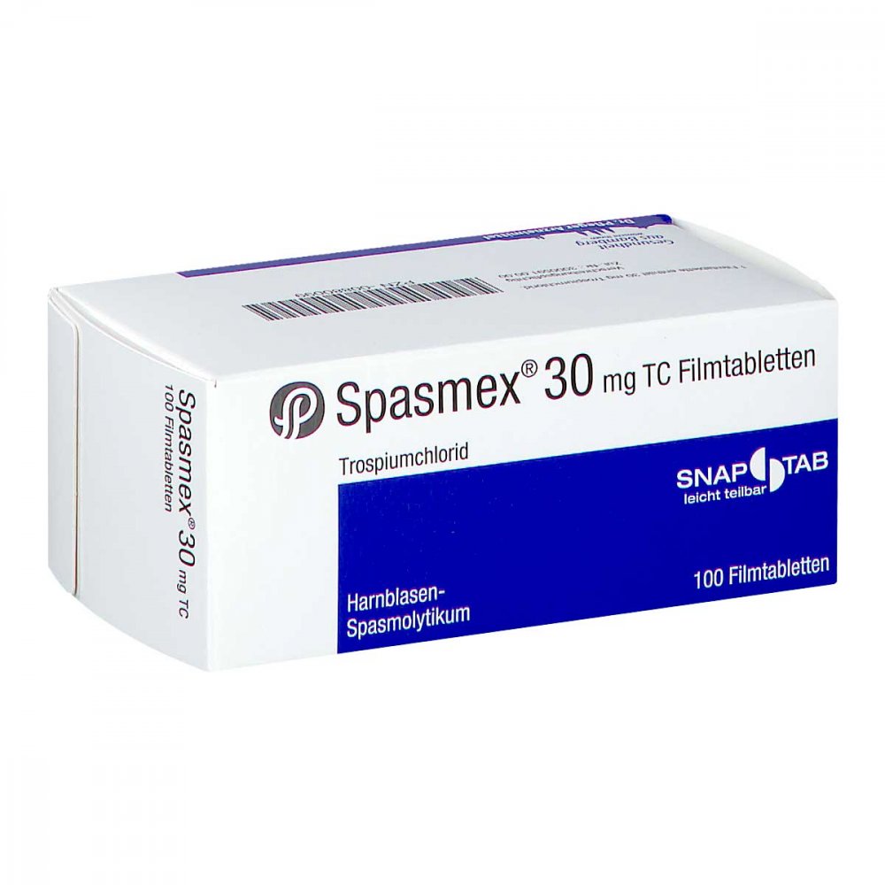Spasmex 30 Mg Tc Filmtabletten (100 stk)
