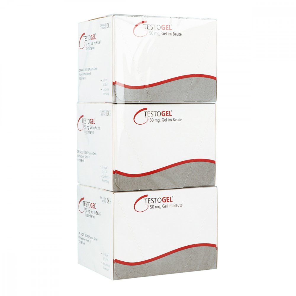 Testogel 50 Mg Transdermales Gel Im Beutel (3X30 stk)