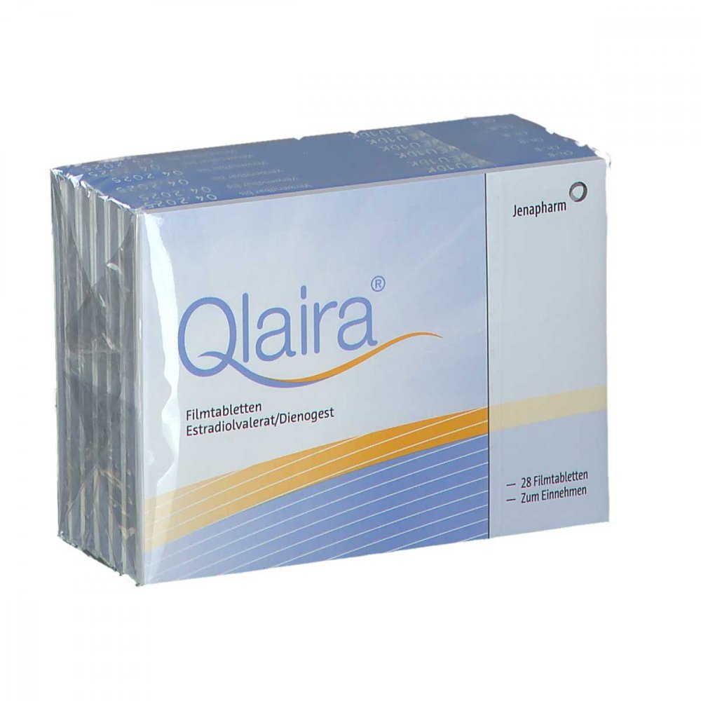 Qlaira Filmtabletten (6X28 stk)