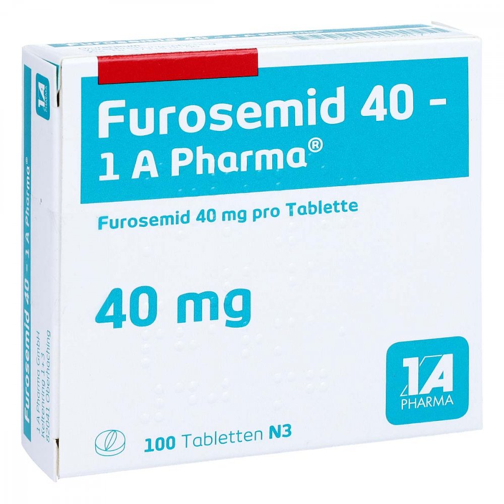 Furosemid 40-1a Pharma Tabletten (100 stk)