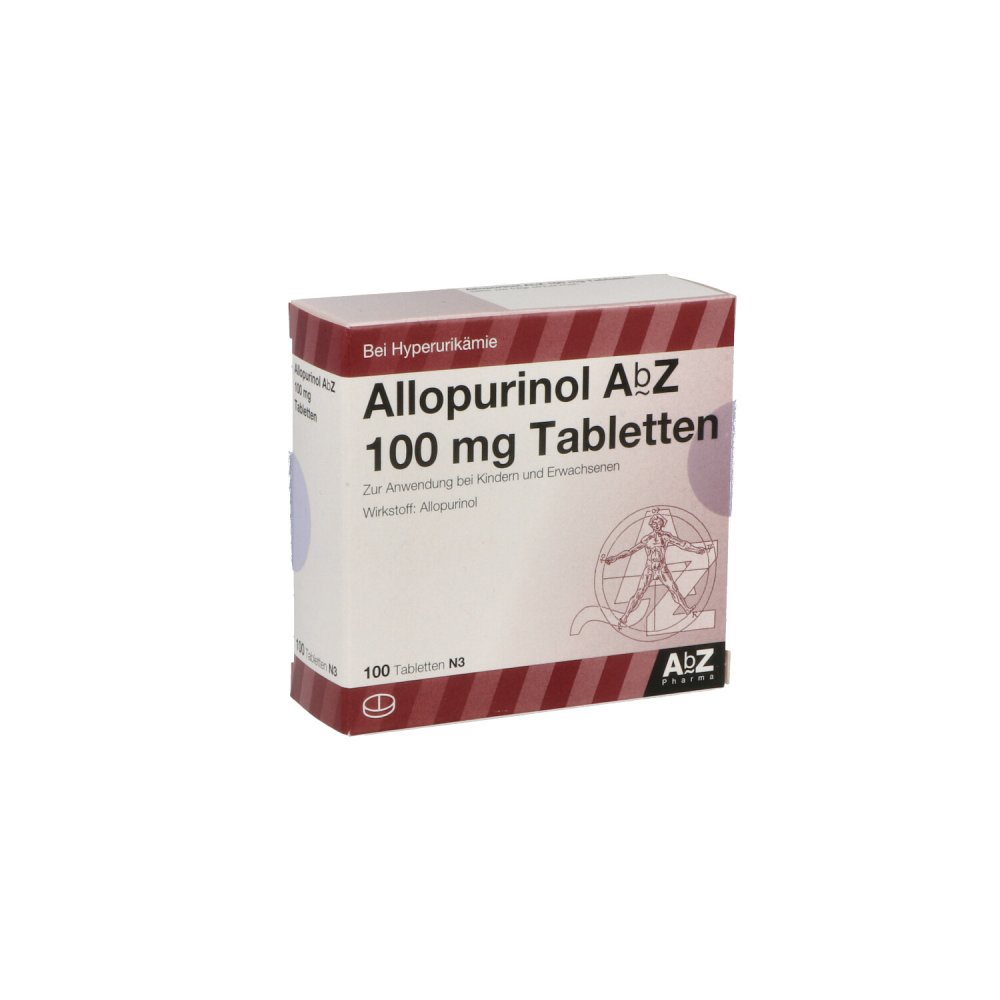 Allopurinol Abz 100 Mg Tabletten (100 stk)