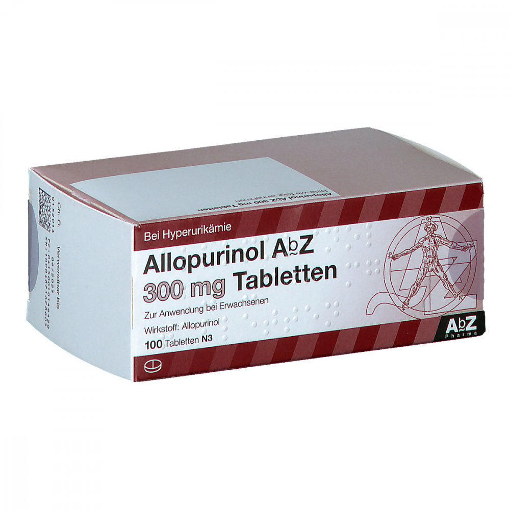 Allopurinol Abz 300 Mg Tabletten (100 stk)