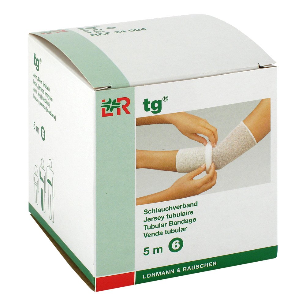 Tg Schlauchverband Gr.6 5 M Weiß (1 stk)