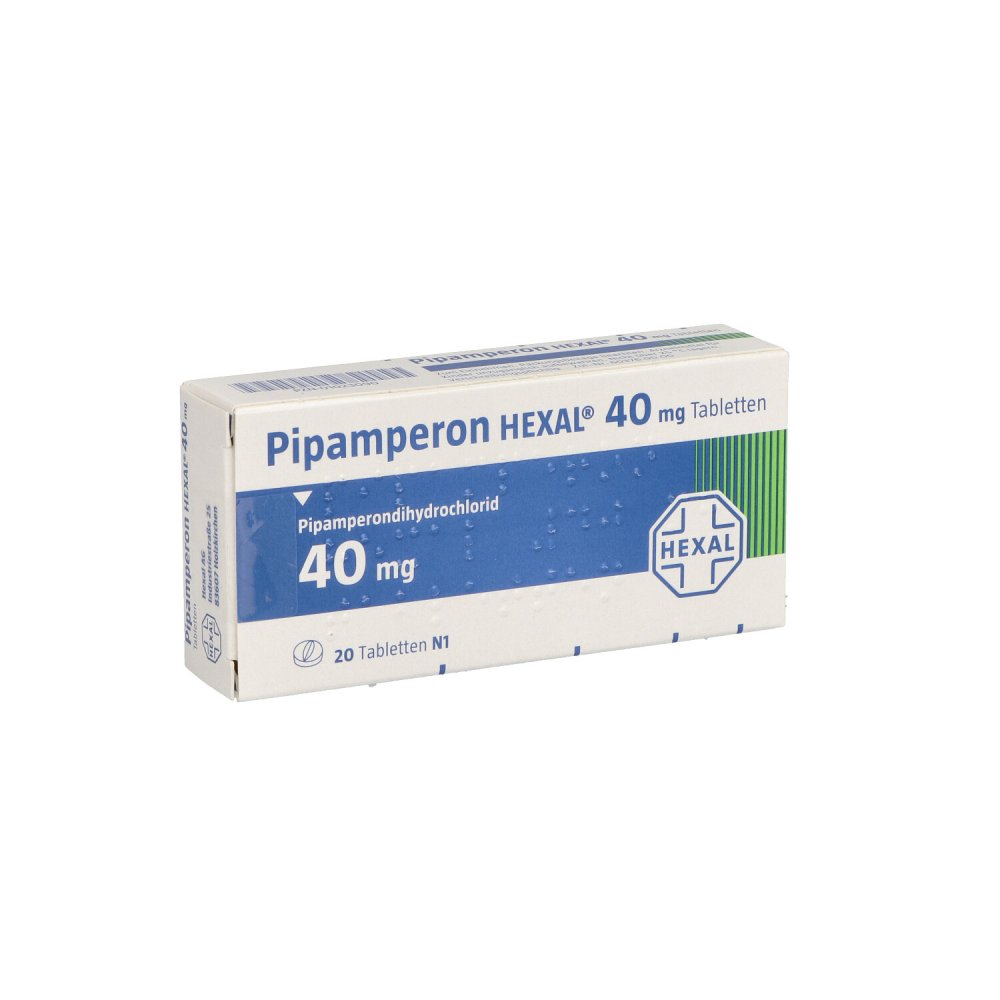 Pipamperon Hexal 40 Mg Tabletten (20 stk)