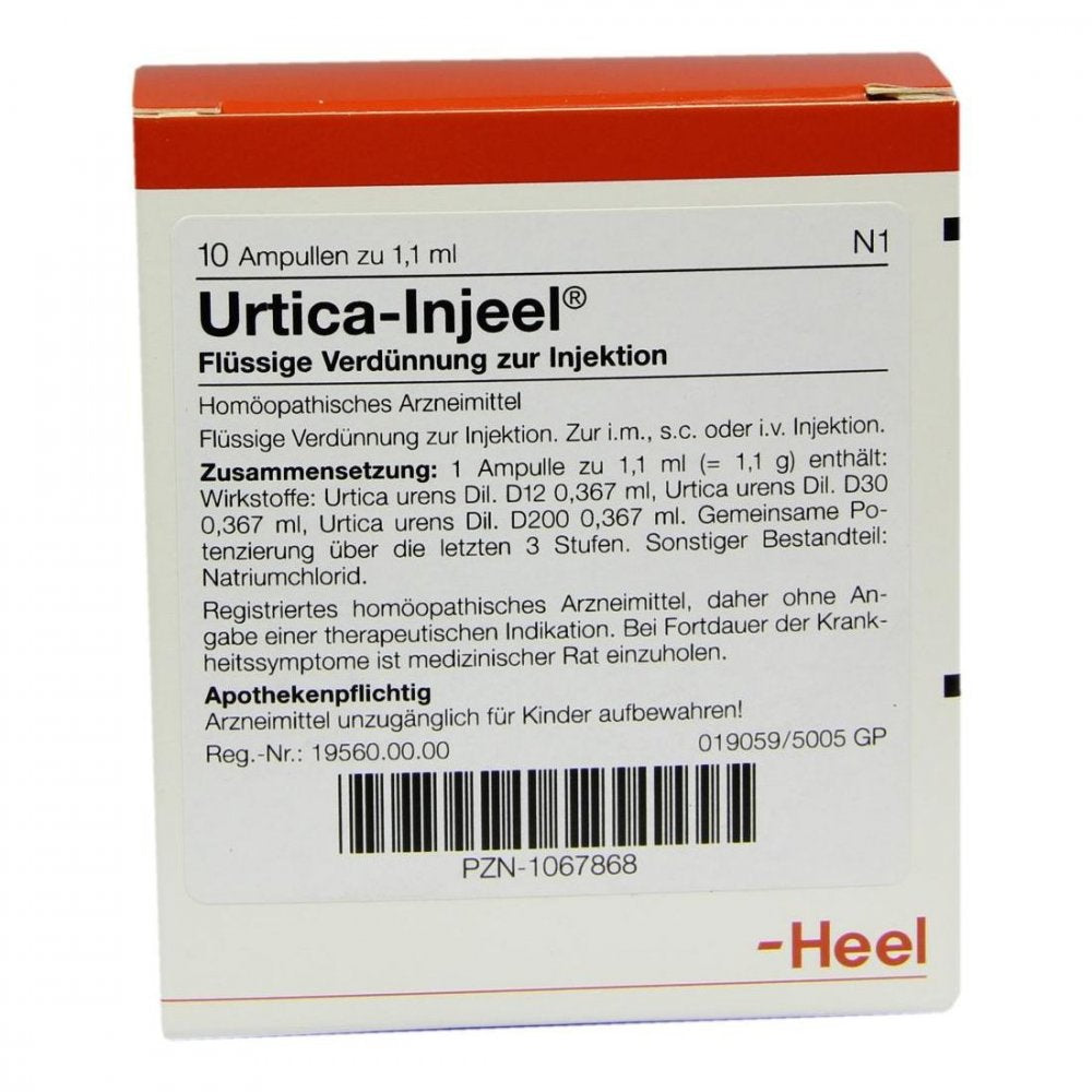 Urtica Injeel Ampullen (10 stk)
