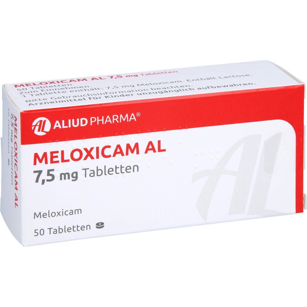 Meloxicam Al 7,5 Mg Tabletten (50 stk)